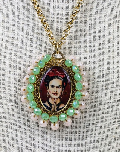 Frida Kahlo Medallion