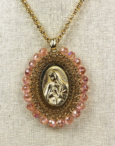 Virgen de Guadalupe XXL Medallion