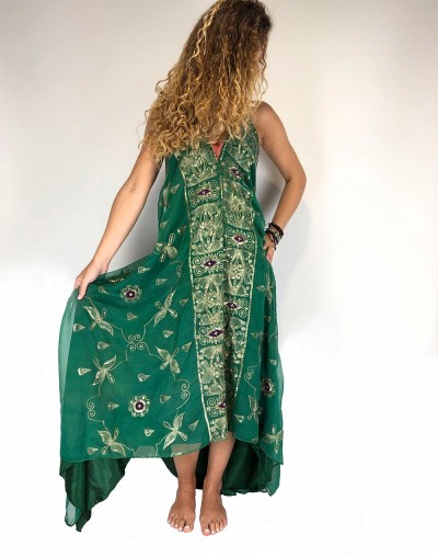 Green Saree Dress